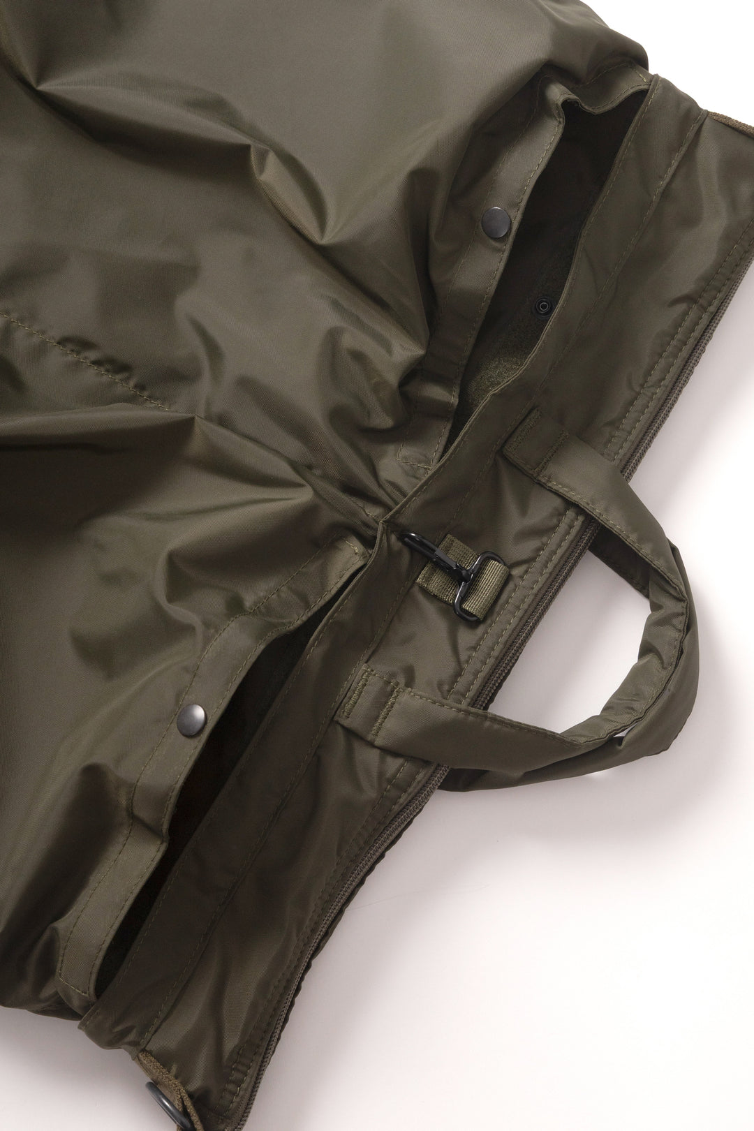 Non Stock MFG - Quilted Nylon Helmet Bag - Olive