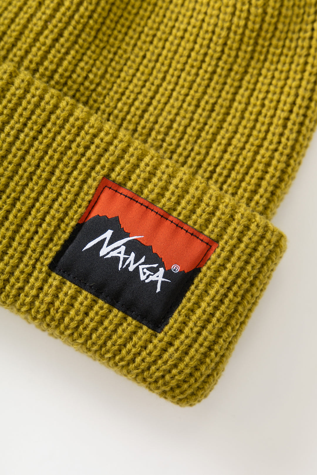 Nanga - Box Logo Bulky Beanie - Mustard