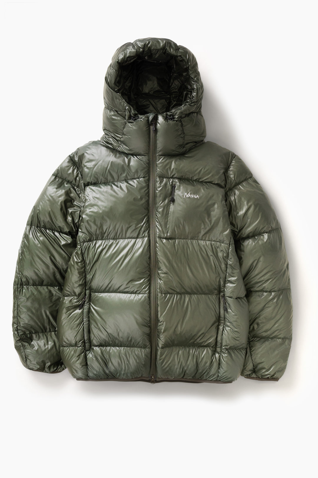 Nanga - Mountain Trip Hooded Down Jacket - Khaki