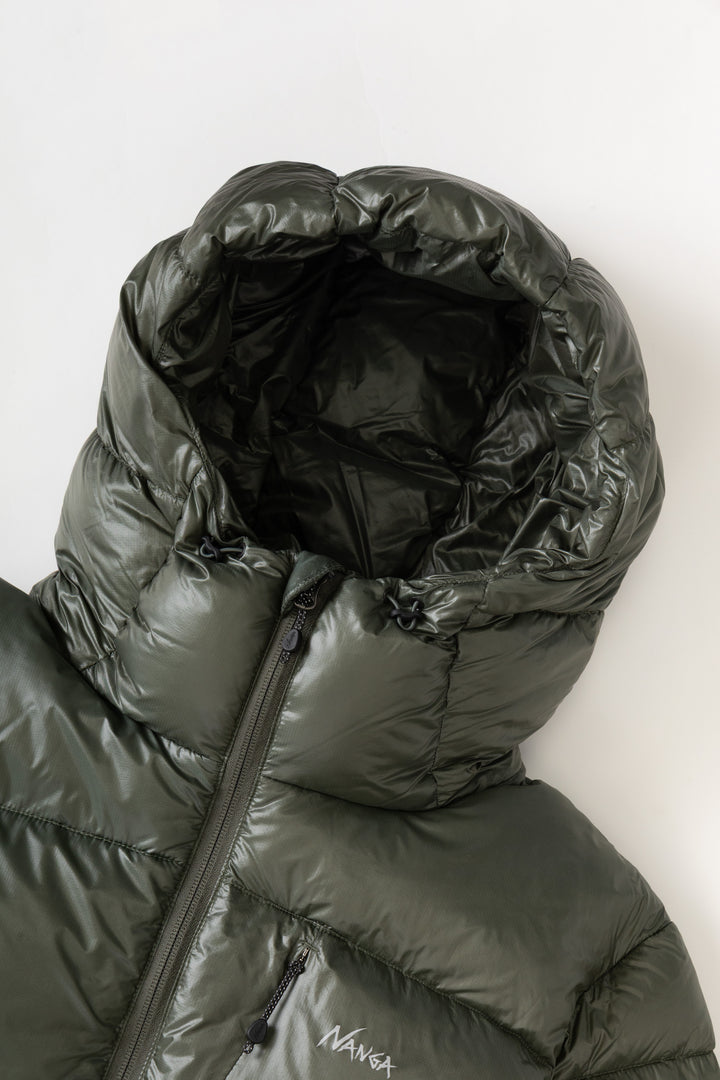 Nanga - Mountain Trip Hooded Down Jacket - Khaki