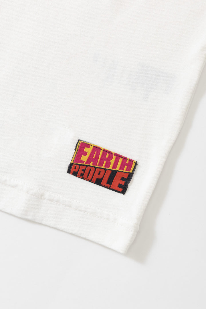 Earth People - Headless Chicken Tee - Off White