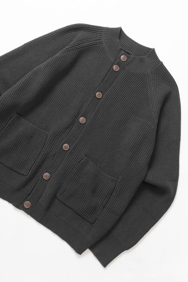 Okonkwo MFG - Knitted Cardigan - Grey