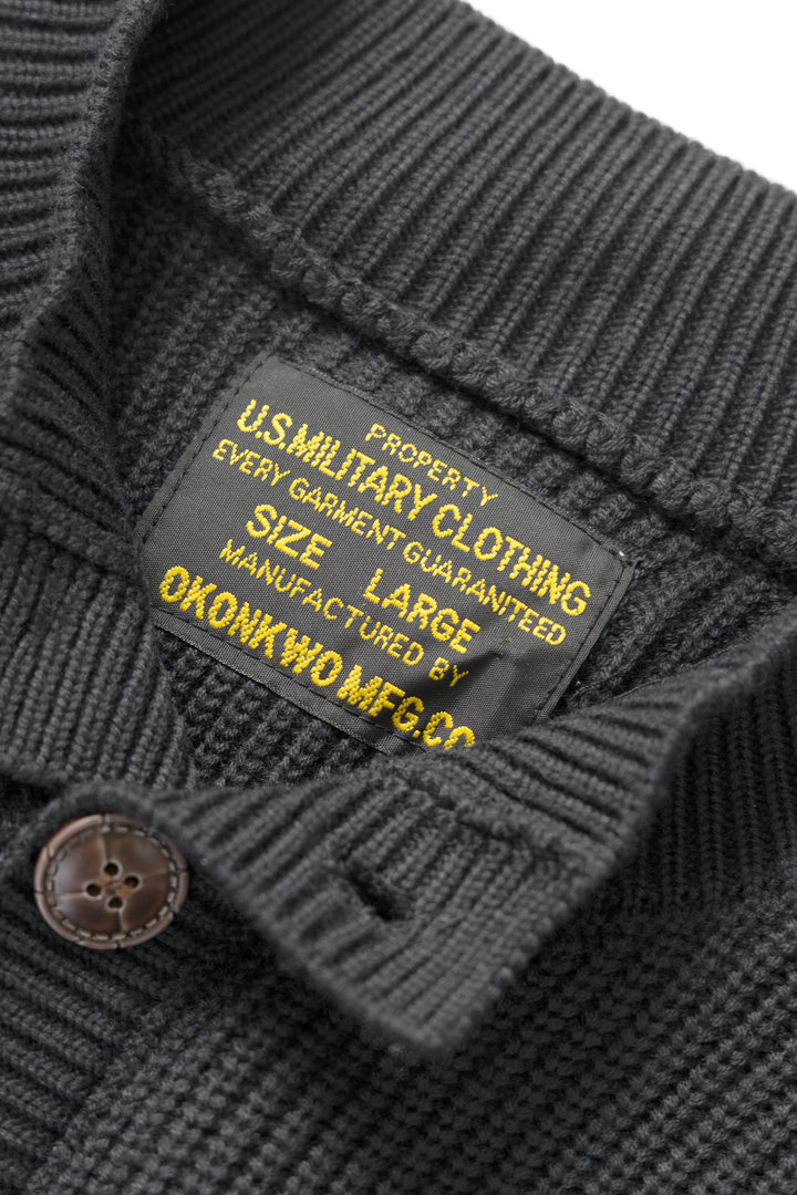 Okonkwo MFG - Knitted Cardigan - Grey