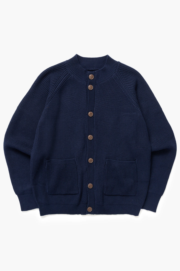 Okonkwo MFG - Knitted Cardigan - Navy