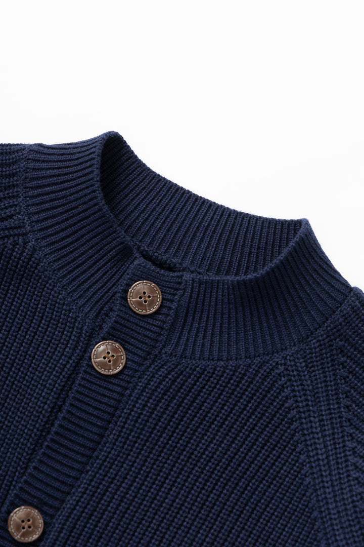 Okonkwo MFG - Knitted Cardigan - Navy