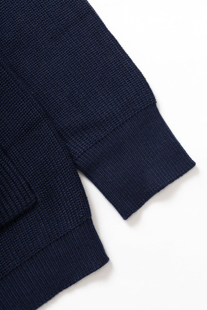 Okonkwo MFG - Knitted Cardigan - Navy