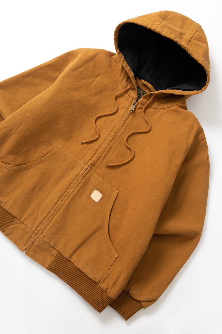 Okonkwo MFG - Canvas Hooded Jacket - Dark Khaki