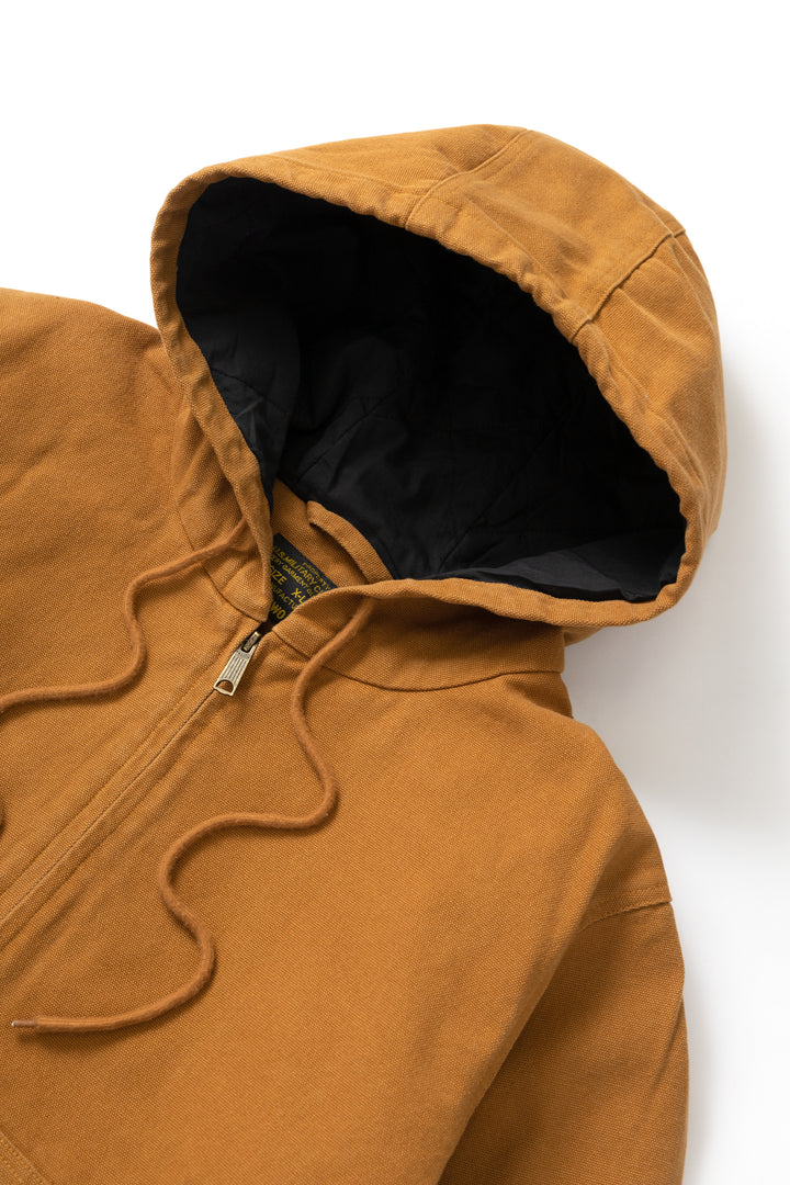 Okonkwo MFG - Canvas Hooded Jacket - Dark Khaki