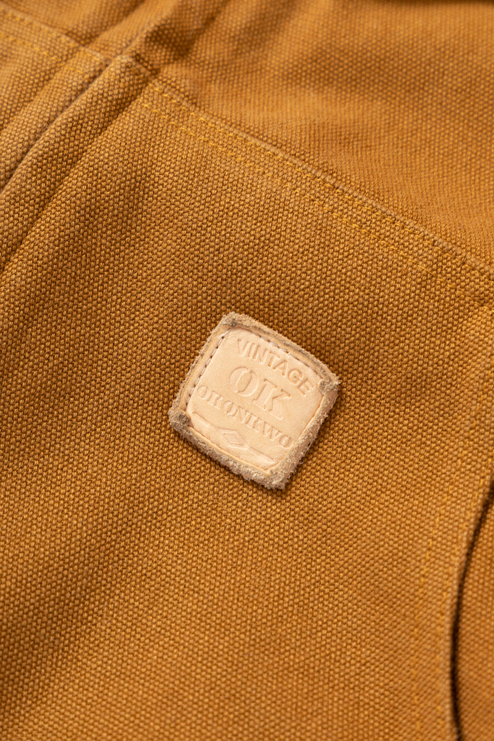 Okonkwo MFG - Canvas Hooded Jacket - Dark Khaki