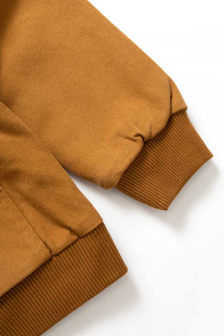 Okonkwo MFG - Canvas Hooded Jacket - Dark Khaki