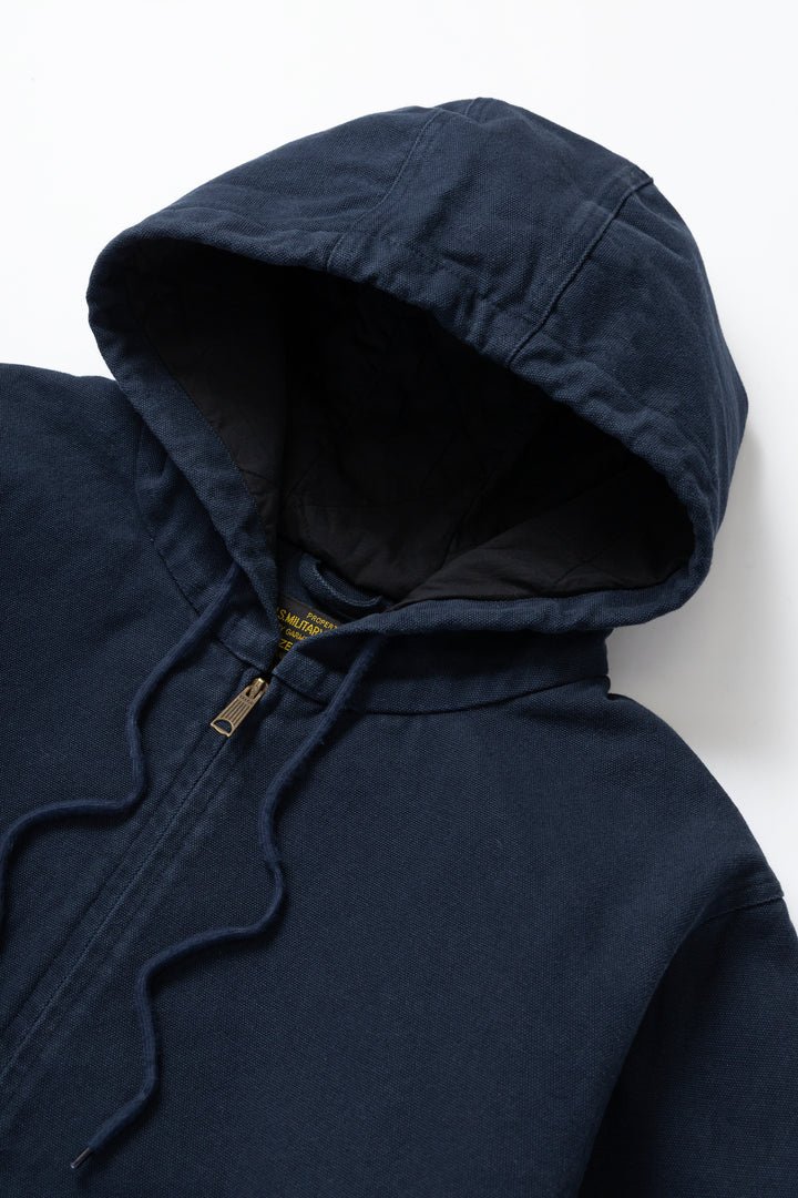 Okonkwo MFG - Canvas Hooded Jacket - Navy