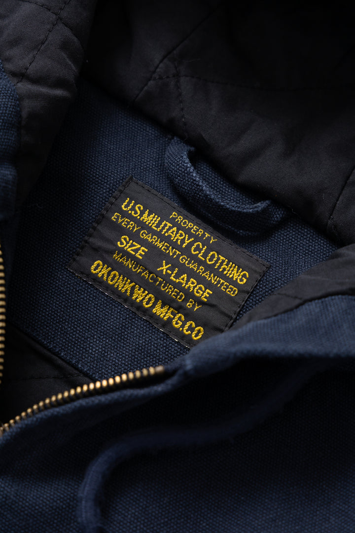 Okonkwo MFG - Canvas Hooded Jacket - Navy