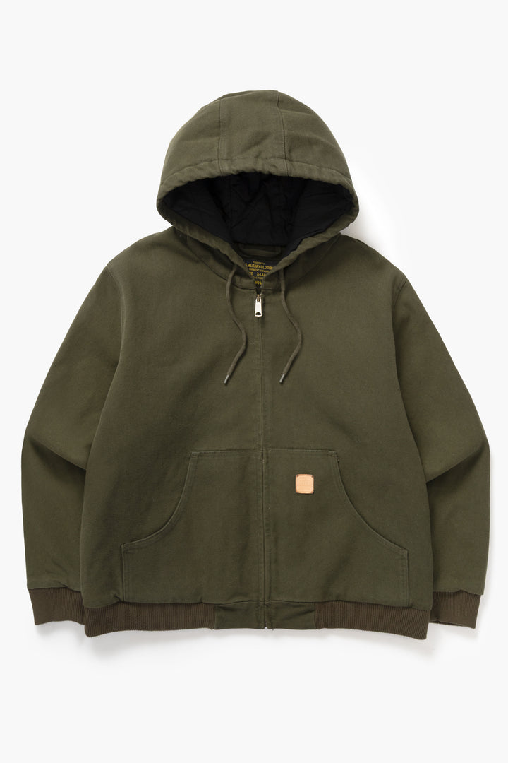 Okonkwo MFG - Canvas Hooded Jacket - Olive