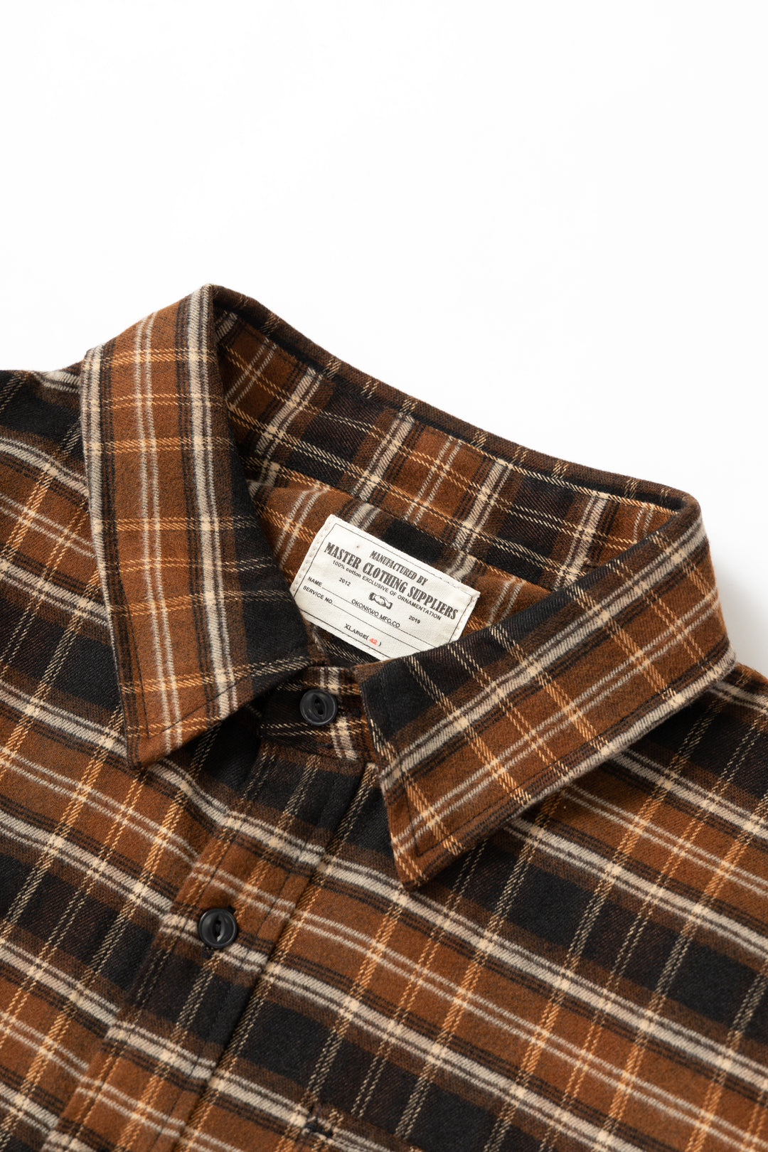 Okonkwo MFG - Plaid Shirt - Brown