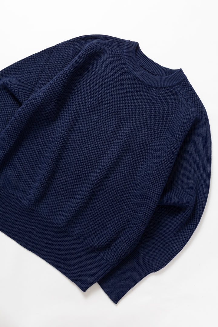 Okonkwo MFG - Knitted Jumper - Navy