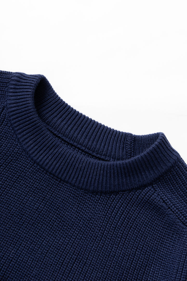 Okonkwo MFG - Knitted Jumper - Navy
