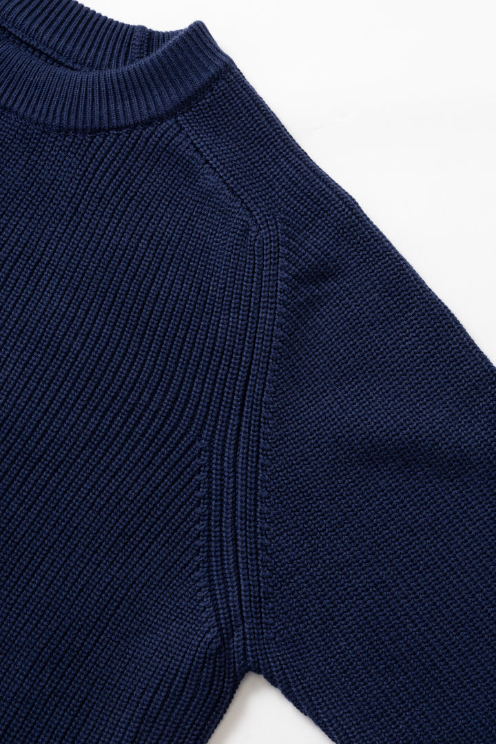 Okonkwo MFG - Knitted Jumper - Navy