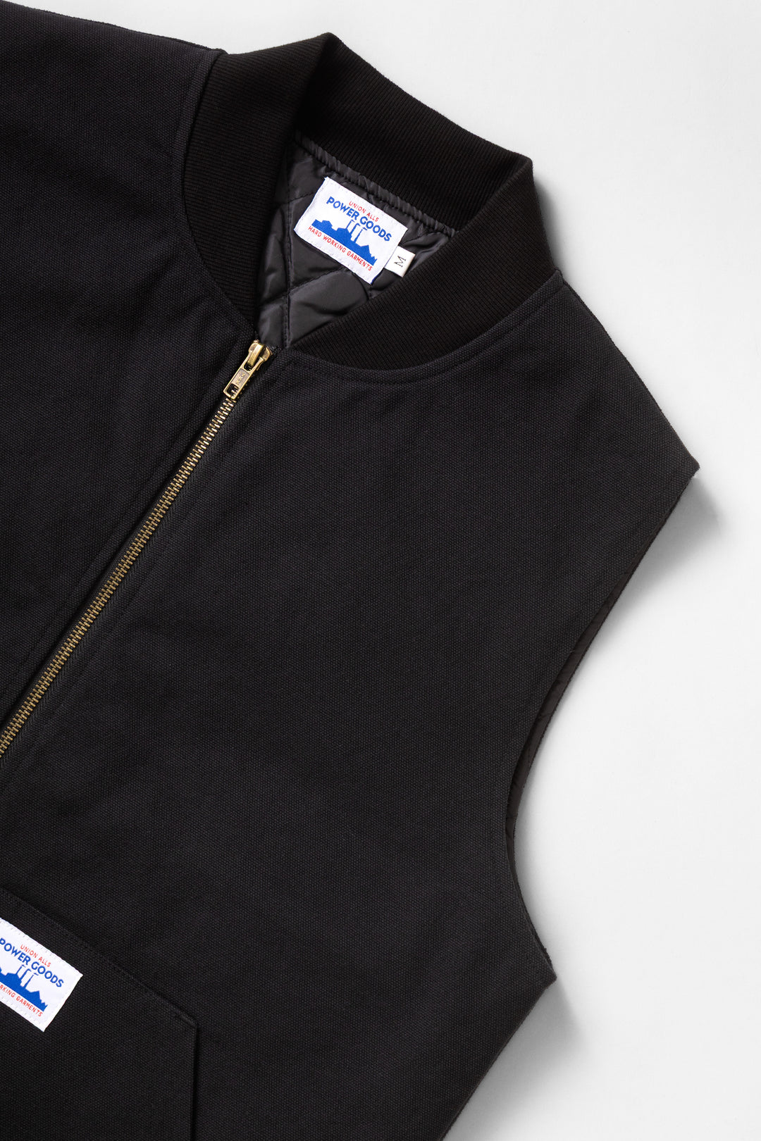 Power Goods - Canvas Work Vest - Black