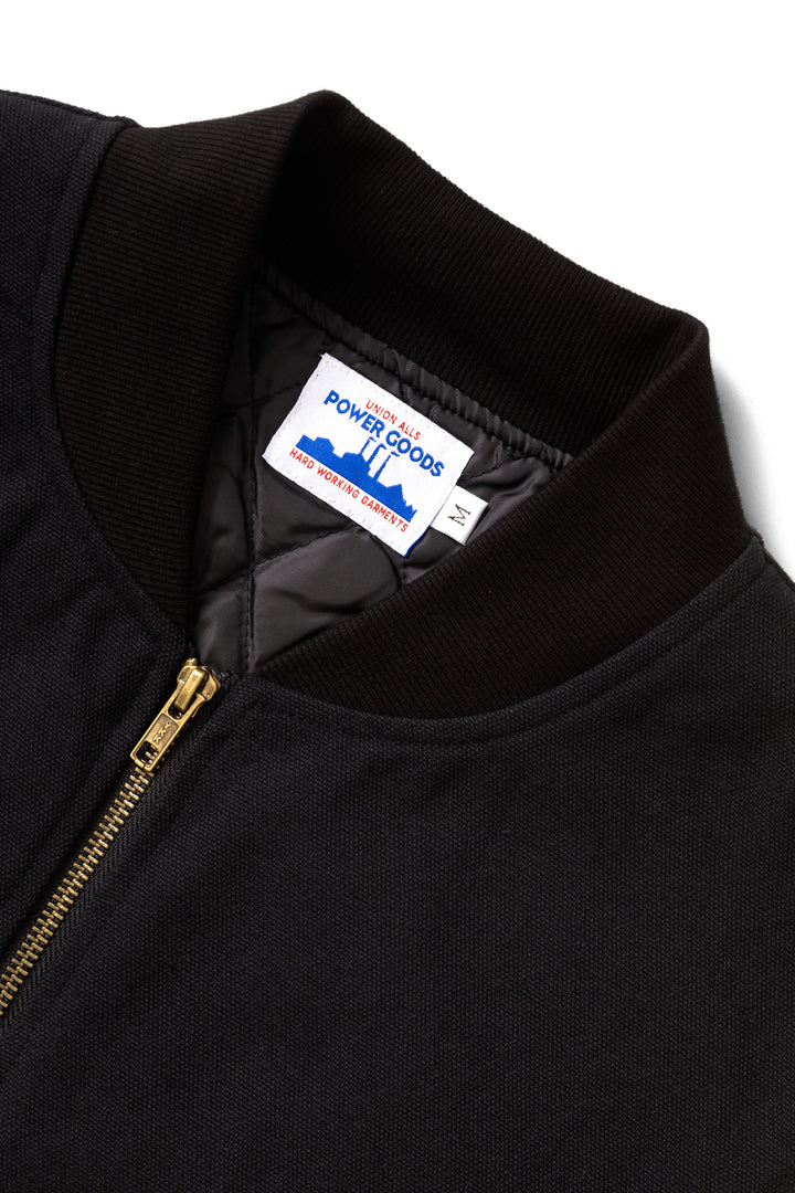 Power Goods - Canvas Work Vest - Black