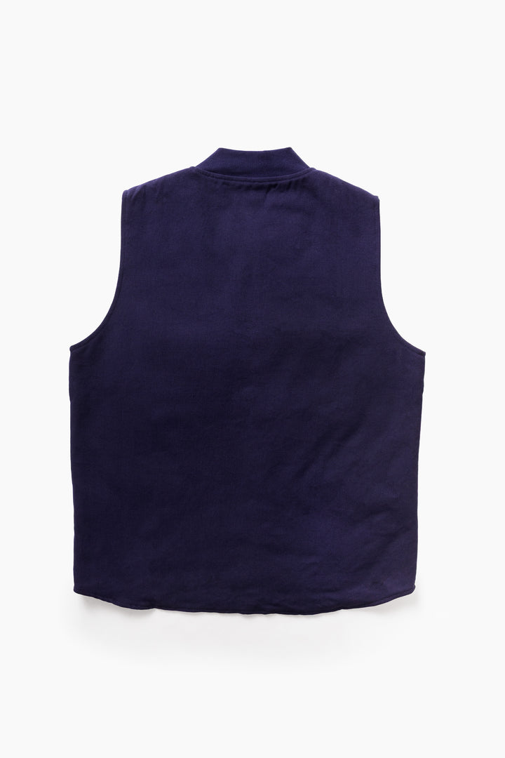 Power Goods - Canvas Work Vest - Navy Blue