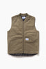 Power Goods - Canvas Work Vest - Olive