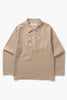 Blacksmith - Two Button Popover Shirt - Brown Gingham