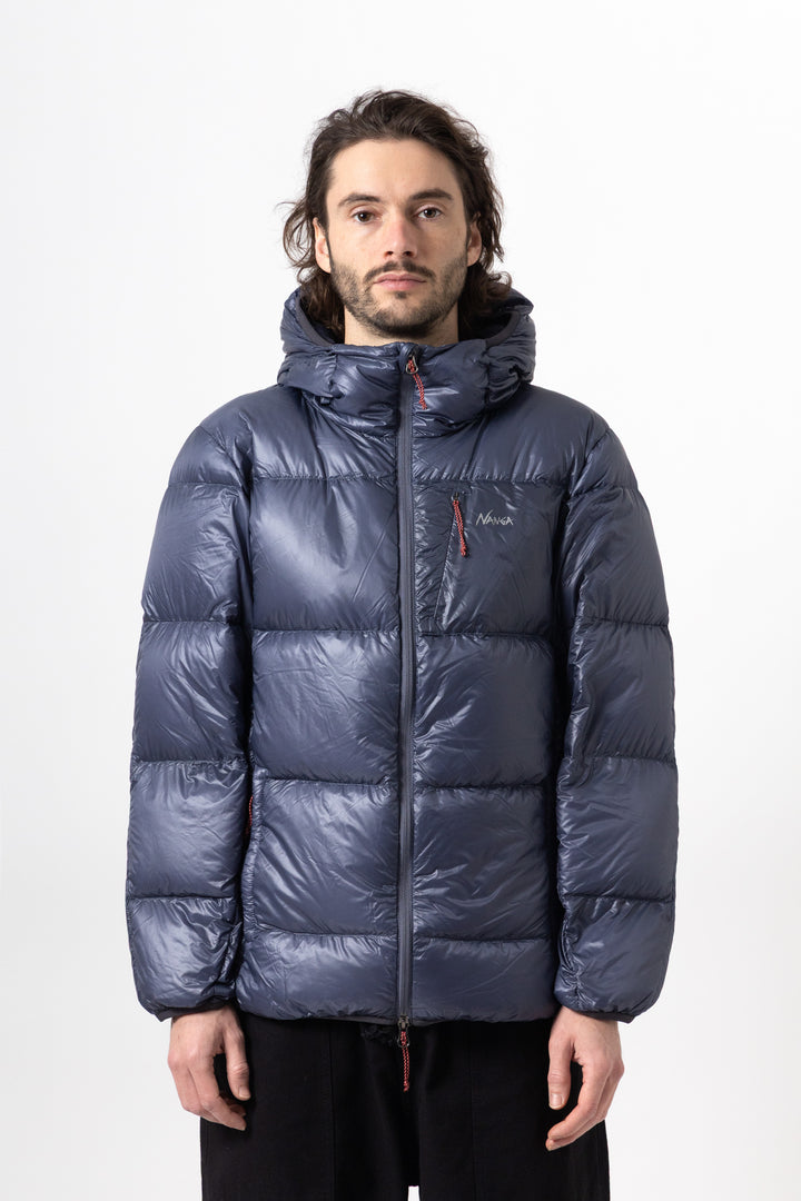 Nanga - Mountain Lodge Down Hoodie Jacket - Navy