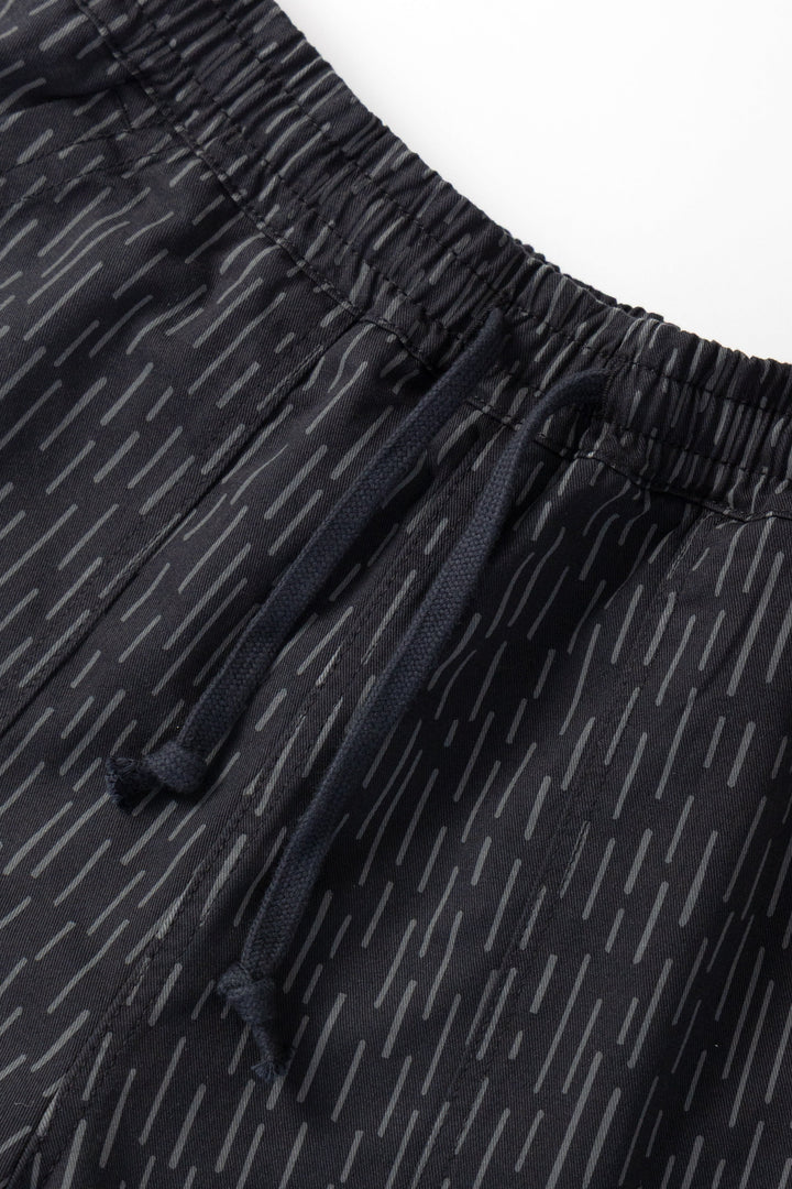 Service Works - Patterned Chef Shorts - Raindrop Mono