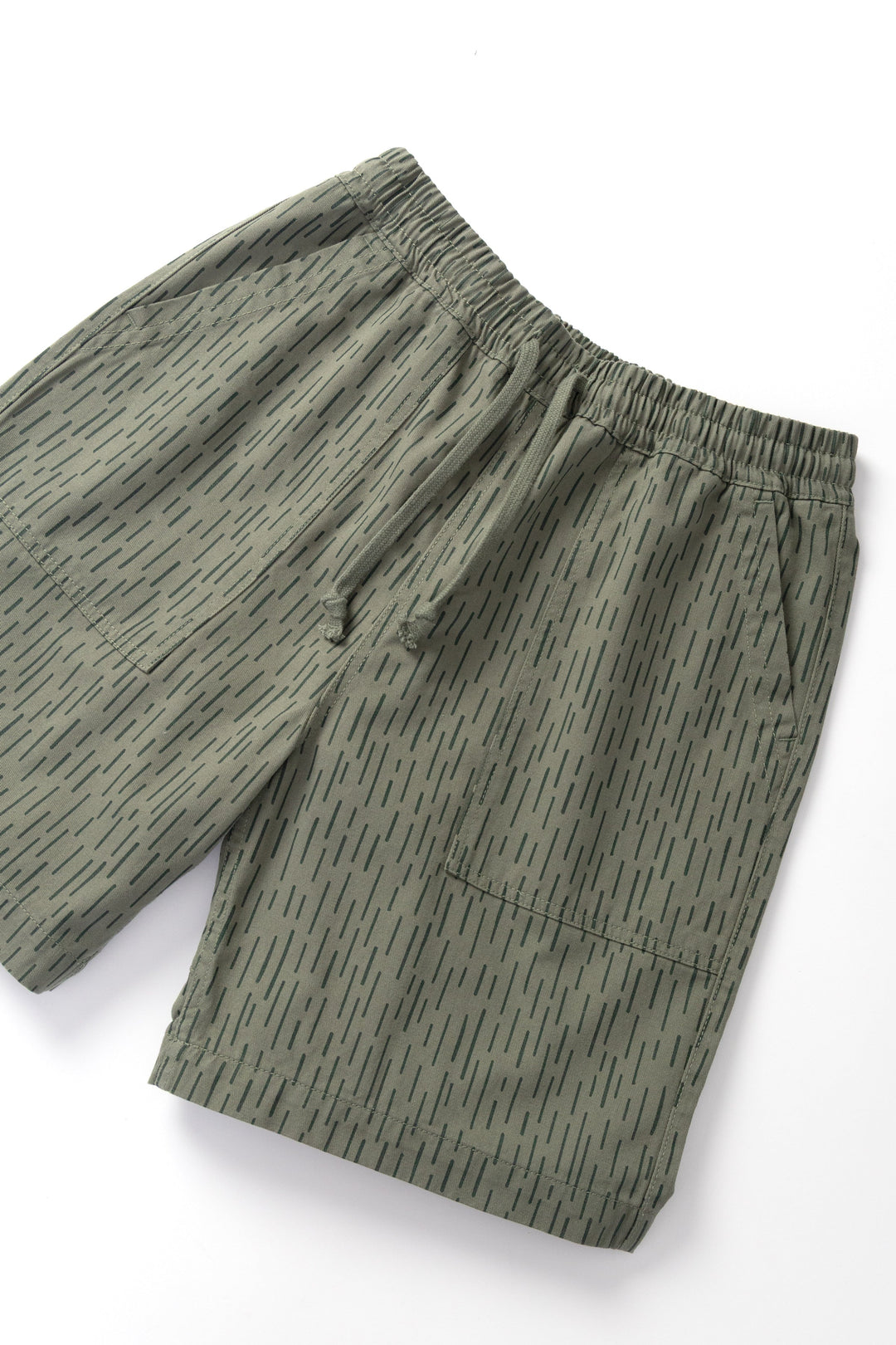 Service Works - Patterned Chef Shorts - Raindrop Green