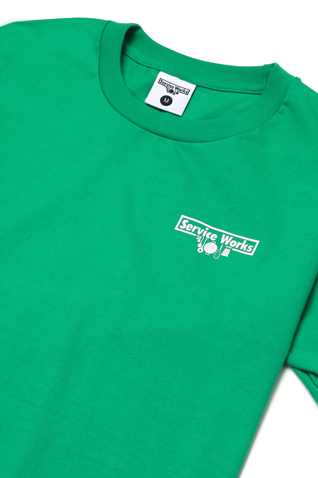 Service Works - Logo Tee - Bright Forest