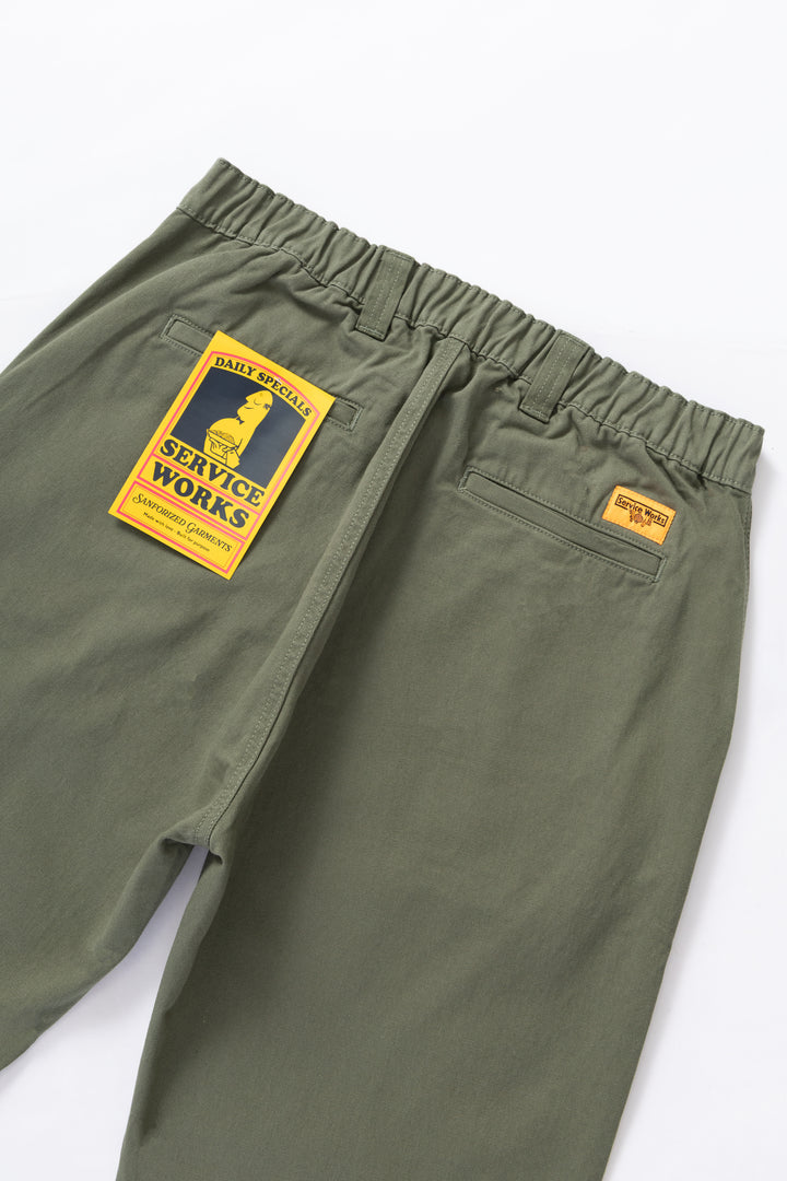 Service Works - Drill Waiters Pant - Olive