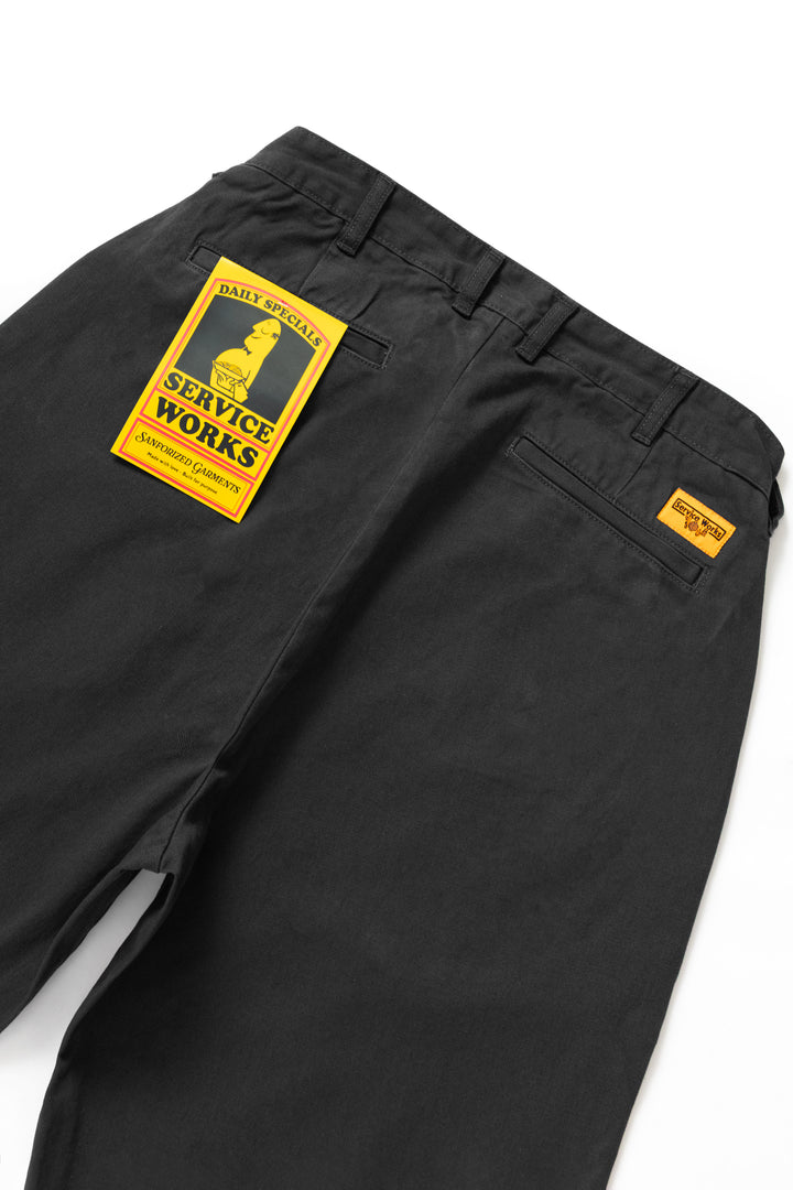 Service Works - Drill Part Timer Pant - Black
