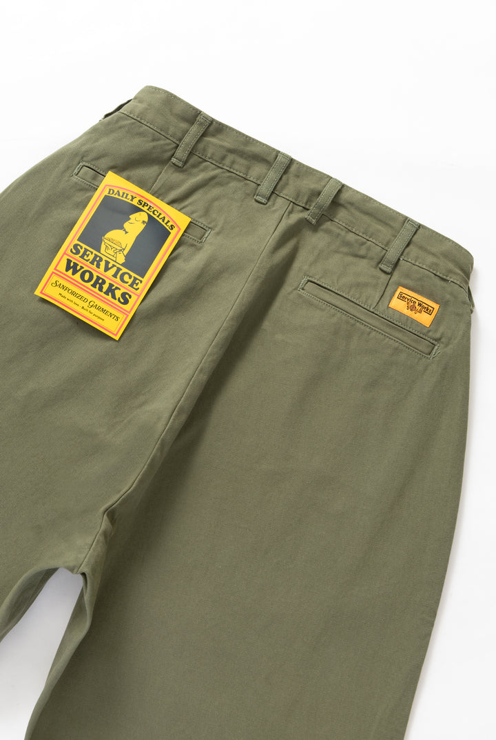 Service Works - Drill Part Timer Pant - Olive