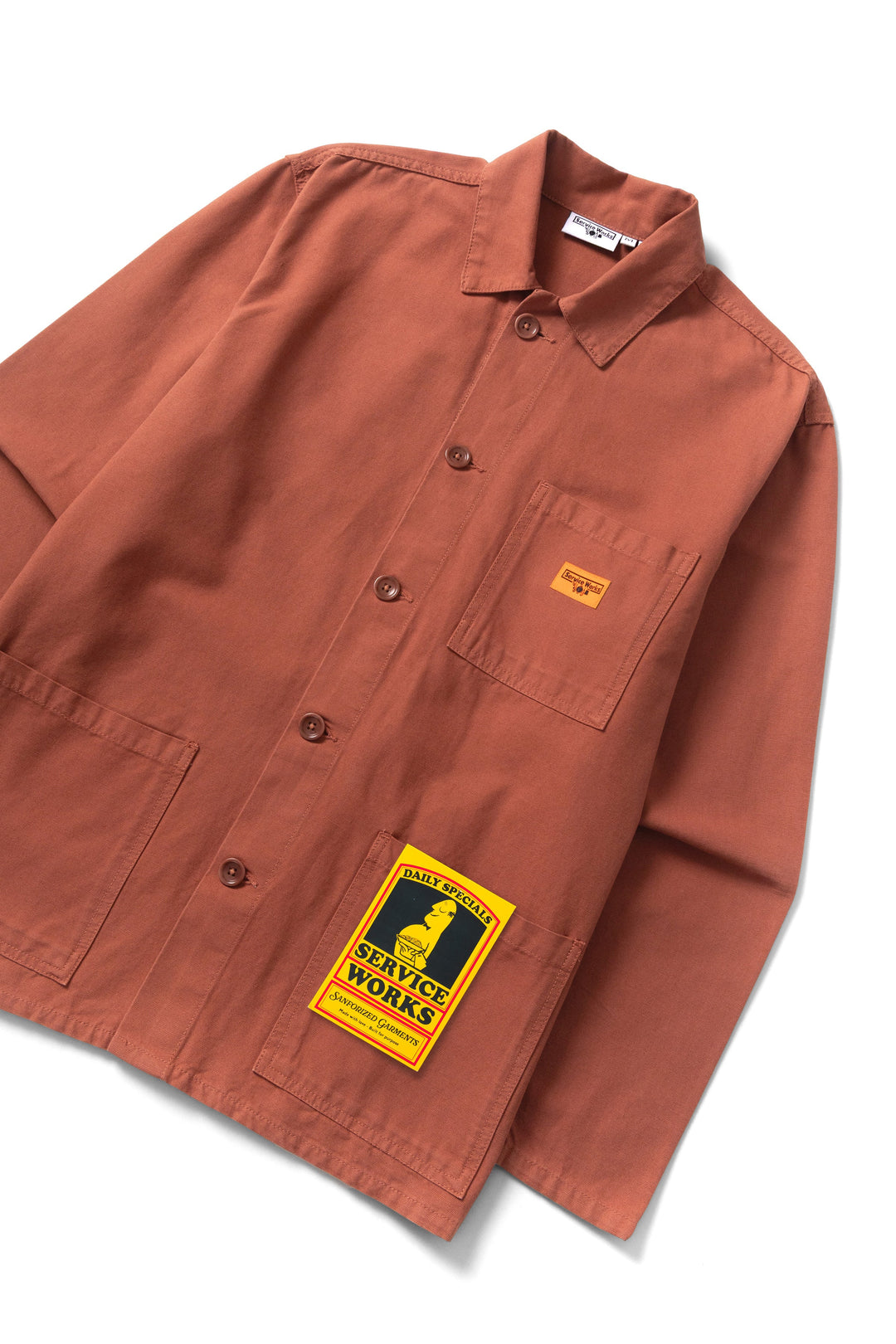 Service Works -  Classic Chore Shirt - Copper