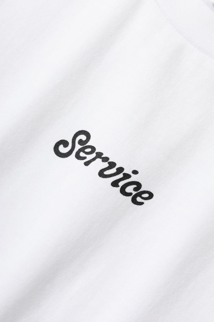 Service Works - Service Logo Tee - White