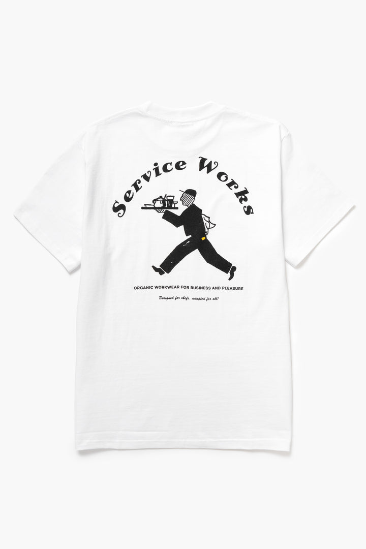 Service Works - Waiter Tee - White