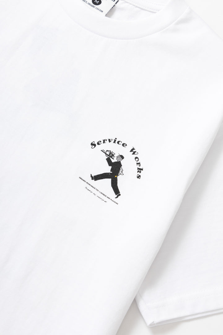 Service Works - Waiter Tee - White