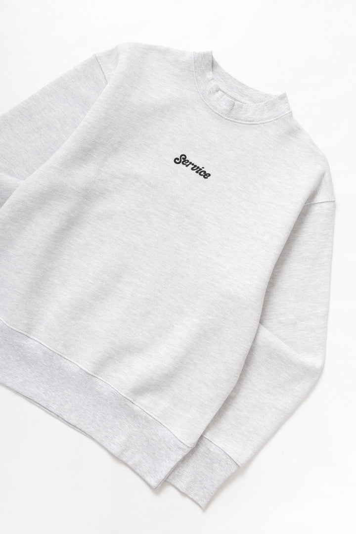 Service Works - Service Logo Crewneck - Ash