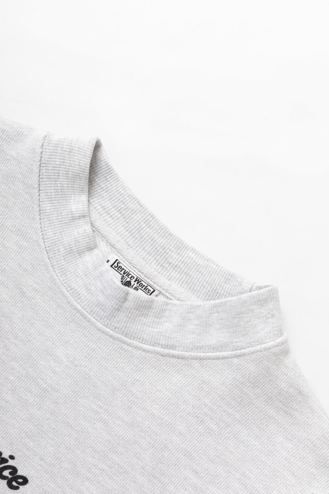 Service Works - Service Logo Crewneck - Ash