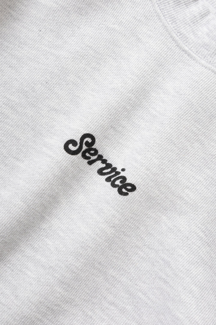 Service Works - Service Logo Crewneck - Ash