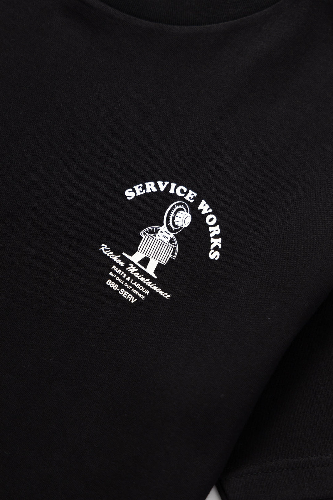 Service Works - Maintainence Tee - Black