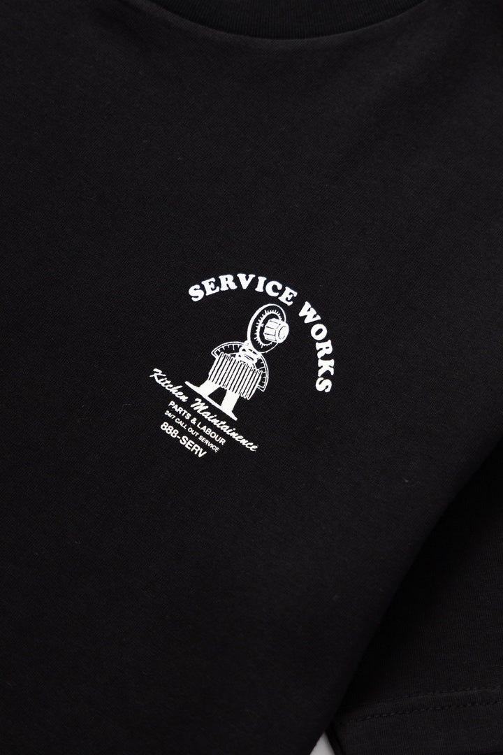 Service Works - Maintainence Tee - Black