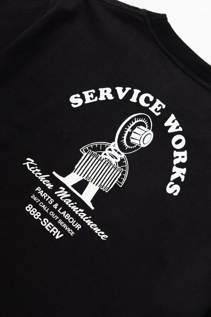 Service Works - Maintainence Tee - Black