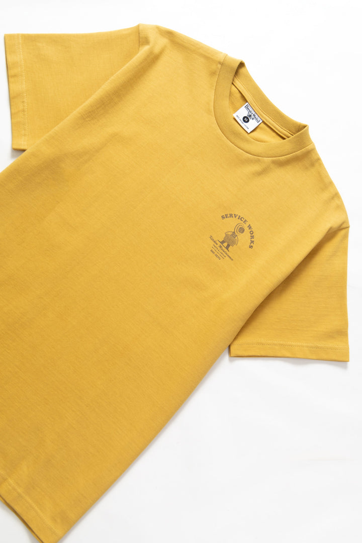 Service Works - Maintainence Tee - Mustard