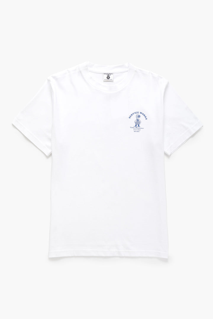 Service Works - Maintainence Tee - White