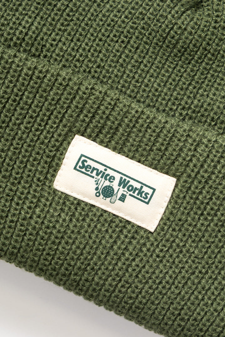 Service Works - Tassel Beanie - Olive