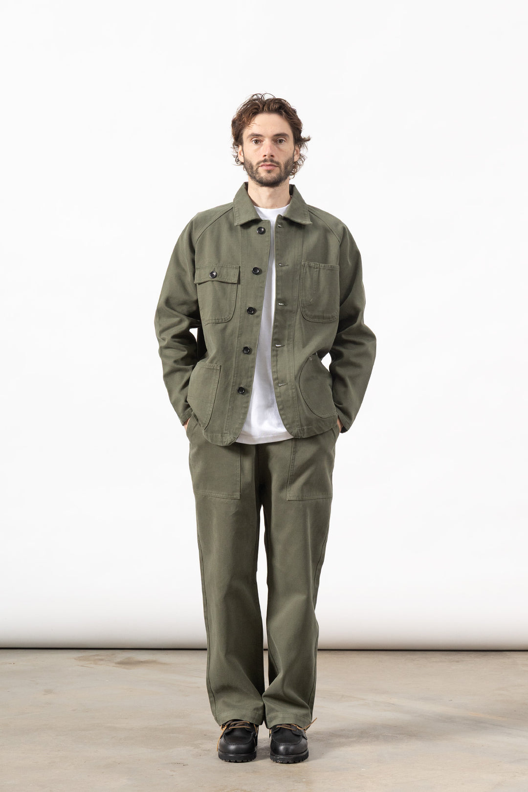 Service Works - Moleskin Chef Pants - Moss