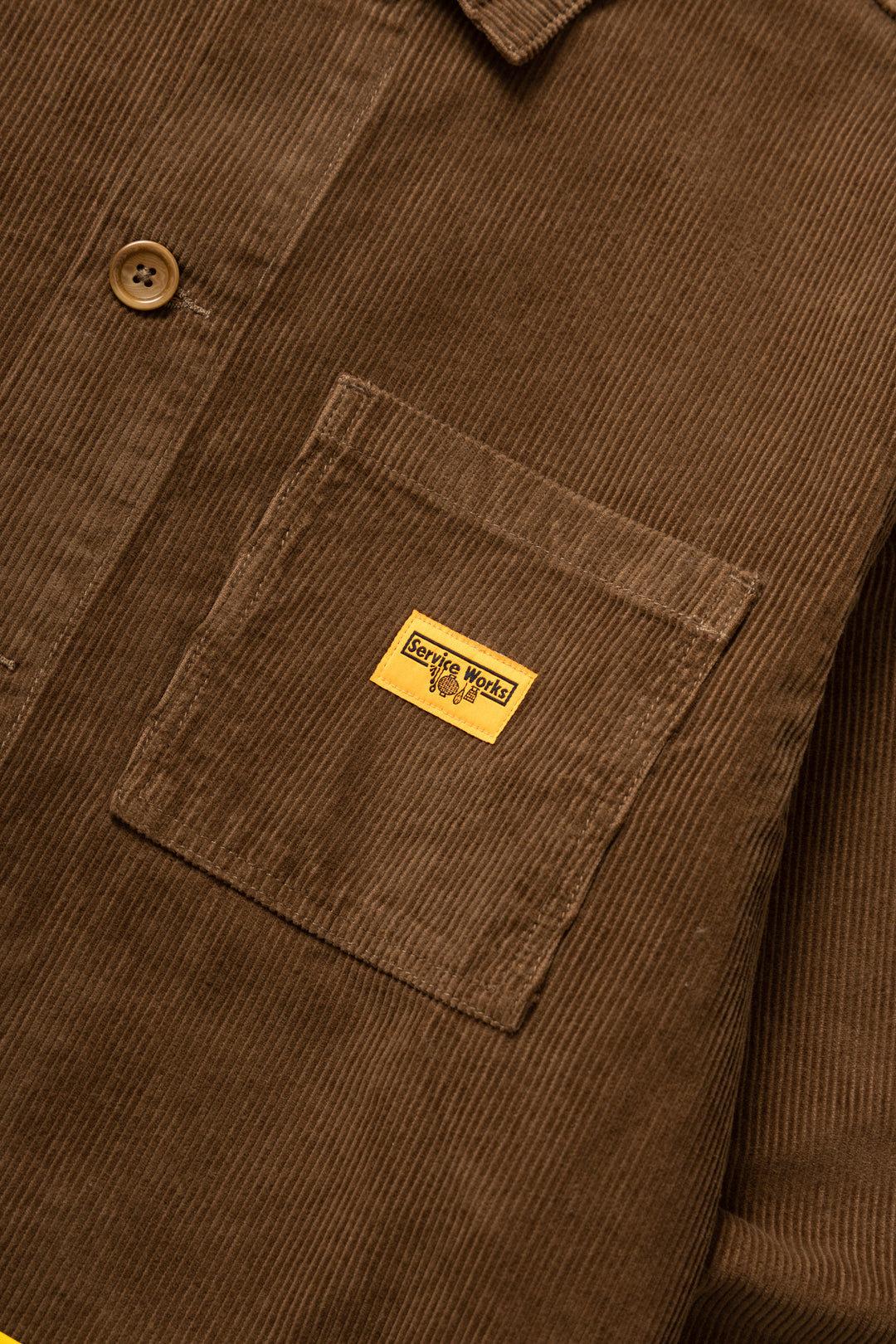 Service Works - Corduroy Chore Shirt - Bark