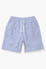Service Works - Seersucker Chef Shorts - Navy Stripe