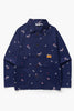 Service Works - Paisley Front Of House Jacket - Royal
